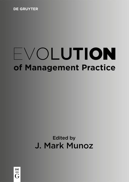 Produktbild: Evolution of Management Practice