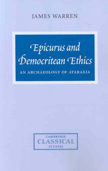 Produktbild: Epicurus and Democritean Ethics