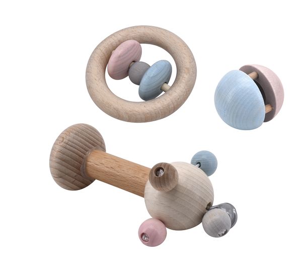 "Set ""Tic-Toc-Roti"" (blau/rosa)"