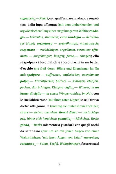 Produktbild: La Lupa / Die W&ouml;lfin (Buch + Audio-Online) - Frank-Lesemethode - Kommentierte zweisprachige Ausgabe Italienisch-Deutsch
