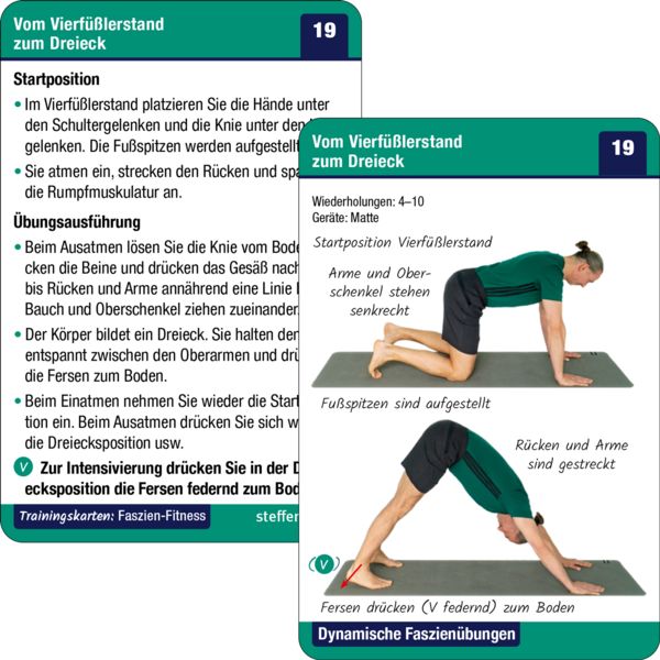 Produktbild: Trainingskarten Faszien-Fitness