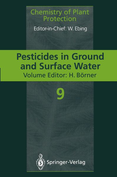 Produktbild: Pesticides in Ground and Surface Water