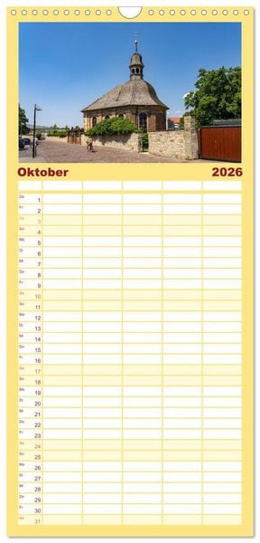 Produktbild: Familienplaner 2026 - Ostwestfalen - Paderborn mit 5 Spalten (Wandkalender, 21 x 45 cm) CALVENDO