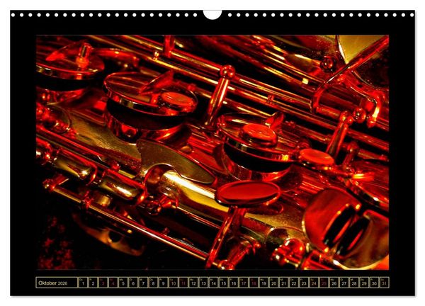 Produktbild: Saxophon - sch&ouml;n und sexy (Wandkalender 2026 DIN A3 quer), CALVENDO Monatskalender