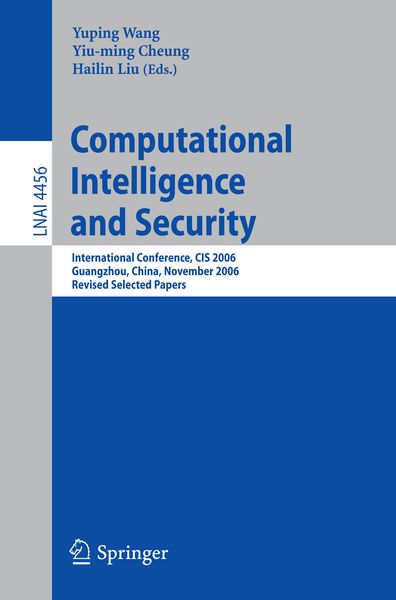 Produktbild: Computational Intelligence and Security