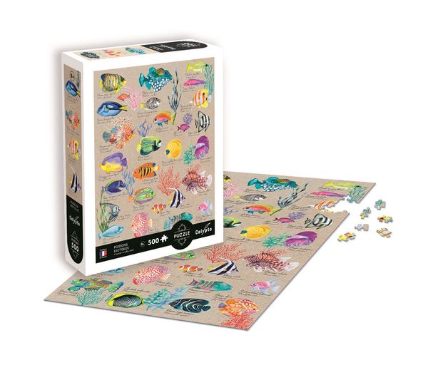 Produktbild: CALYPTO - Exotische Fische 500 Teile