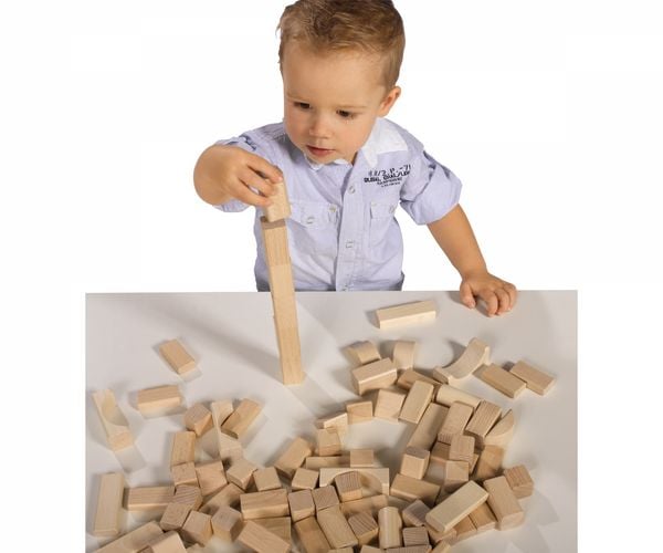 Produktbild: Eichhorn Natur Holzbausteine