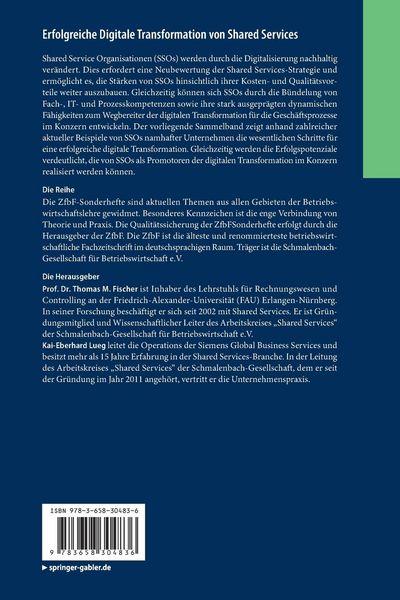 Produktbild: Erfolgreiche Digitale Transformation von Shared Services