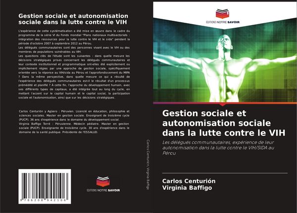Produktbild: Gestion sociale et autonomisation sociale dans la lutte contre le VIH