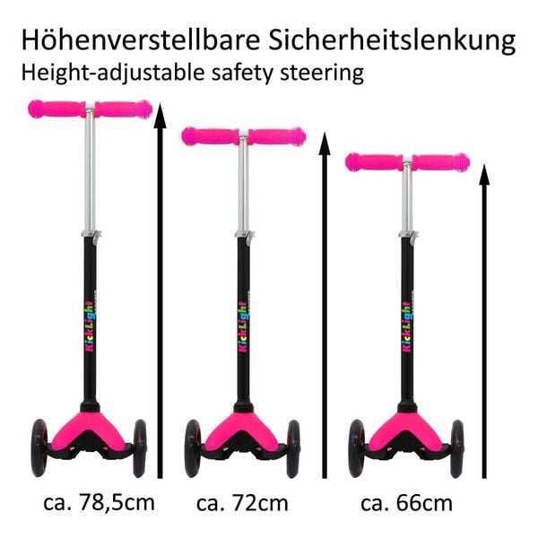 Produktbild: KickLight Scooter pink