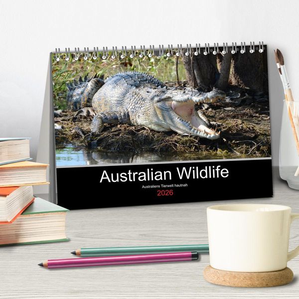 Produktbild: Australian Wildlife (Tischkalender 2026 DIN A5 quer), CALVENDO Monatskalender