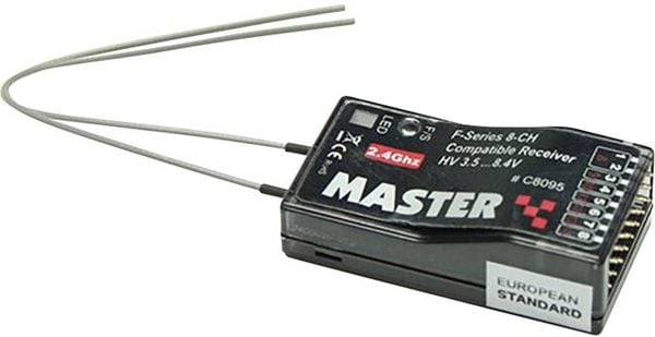 Master Modellbau F-8 (V2) 8-Kanal Empfänger 2,4GHz