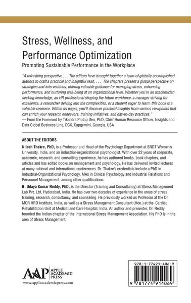 Produktbild: Stress, Wellness, and Performance Optimization