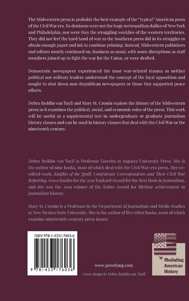 Produktbild: The Midwestern Press in the Crucible of the American Civil War