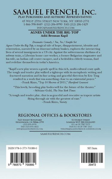Produktbild: Agnes Under the Big Top