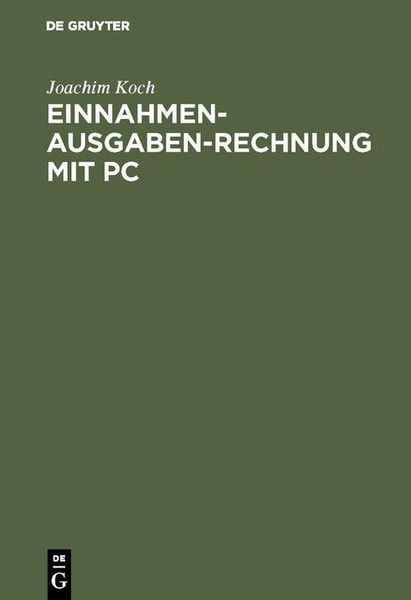 Produktbild: Einnahmen-Ausgaben-Rechnung mit PC
