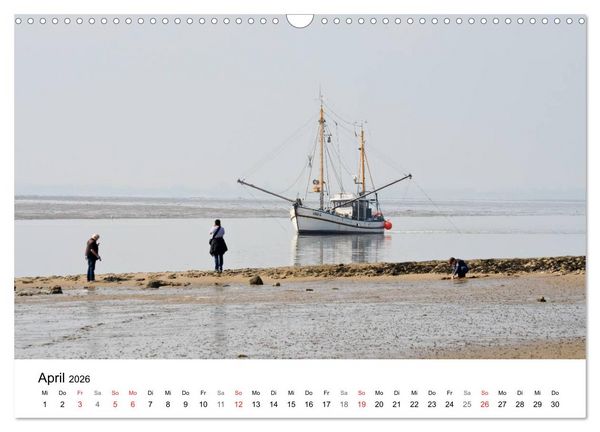 Produktbild: Maritime Impressionen Wilhelmshaven (Wandkalender 2026 DIN A3 quer), CALVENDO Monatskalender