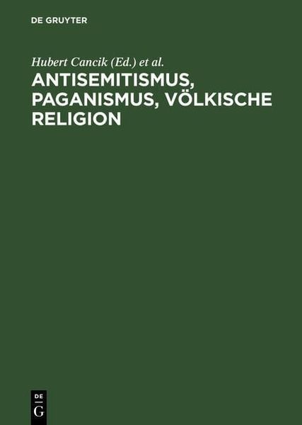 Produktbild: Antisemitismus, Paganismus, V&ouml;lkische Religion