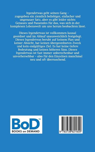 Produktbild: Irgendetwas geht seinen Gang
