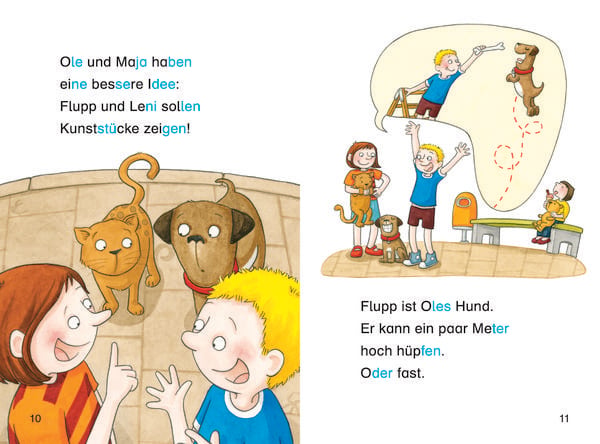 Produktbild: Duden Leseprofi &ndash; Silbe f&uuml;r Silbe: Geschichten zum Lachen und Spa&szlig;haben, 1. Klasse