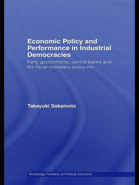Produktbild: Economic Policy and Performance in Industrial Democracies