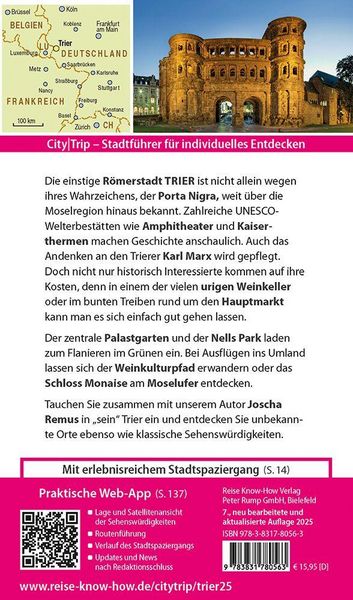 Produktbild: Reise Know-How CityTrip Trier