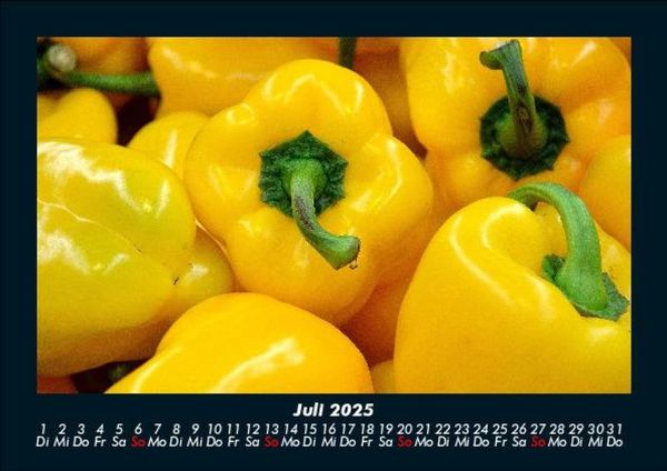 Produktbild: Gem&uuml;sekalender 2025 Fotokalender DIN A5