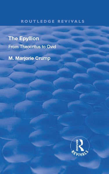 Produktbild: The Epyllion