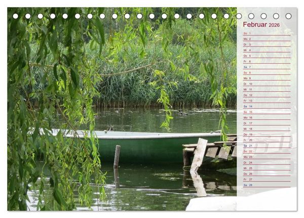 Produktbild: Murnau und das Blaue Land - Aquarelle und Fotografien (Tischkalender 2026 DIN A5 quer), CALVENDO Monatskalender