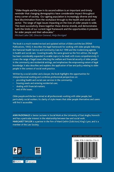 Produktbild: Older people and the law