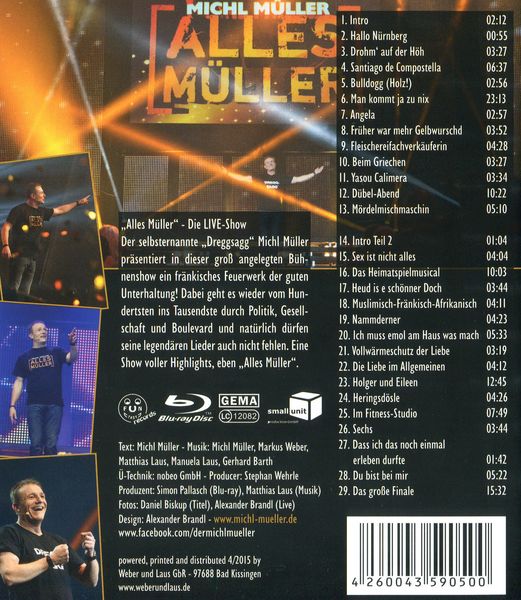 Produktbild: Michl M&uuml;ller - Alles M&uuml;ller - Live
