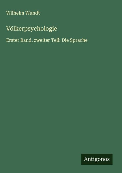 Produktbild: V&ouml;lkerpsychologie