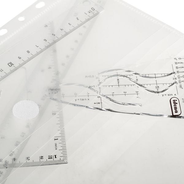 Produktbild: Idena Geometrie Set abheftbar 6 Teile