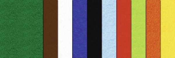 Produktbild: URSUS Bastelfilz "Intensiv", 20 x 30 cm, sortiert