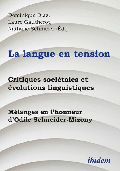Produktbild: La langue en tension