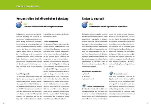 Produktbild: Mentales Training im Leistungssport