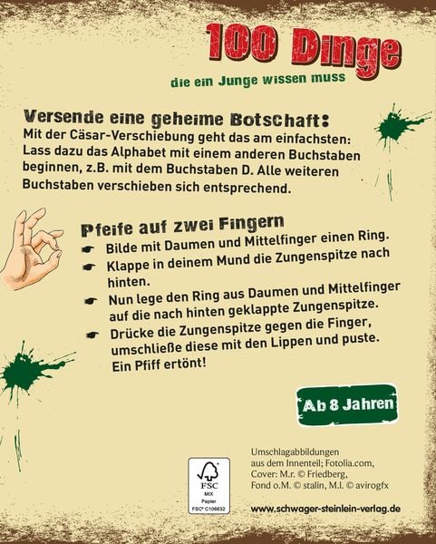 Produktbild: 100 Dinge, die ein Junge wissen muss I F&uuml;r Jungen ab 8 Jahren
