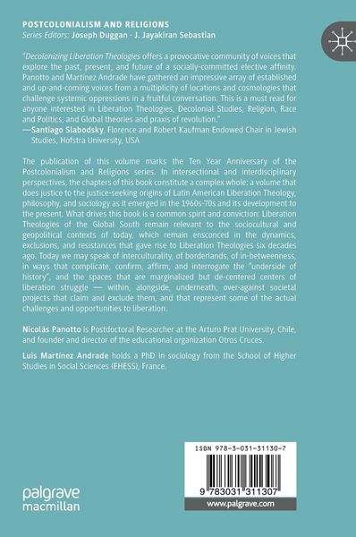 Produktbild: Decolonizing Liberation Theologies