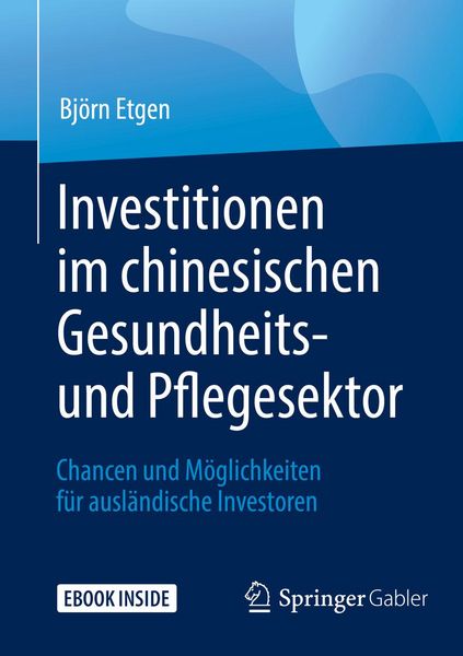 Produktbild: Investitionen im chinesischen Gesundheits- und Pflegesektor