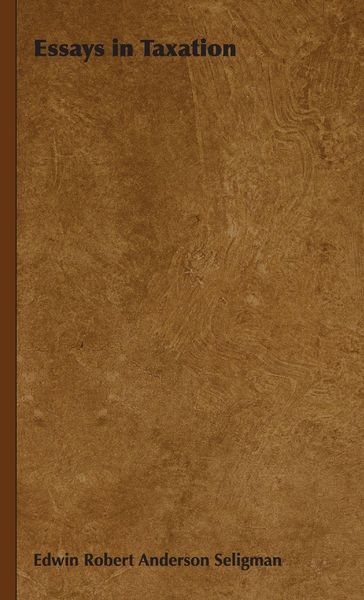 Produktbild: Essays in Taxation
