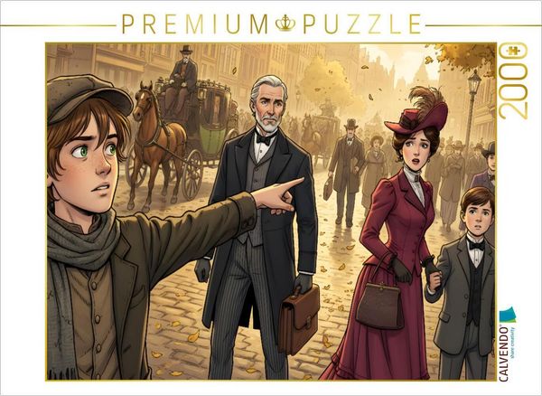 CALVENDO Puzzle Ein Freund erkennt die entscheidende Wahrheit | 2000 Teile Lege-Größe 90x67cm Foto-Puzzle für glückliche Stunden