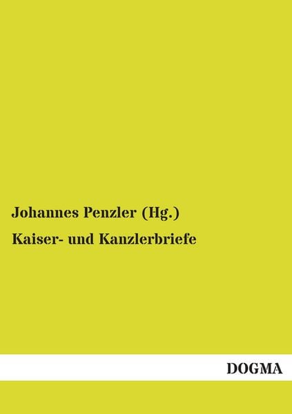 Produktbild: Kaiser- und Kanzlerbriefe