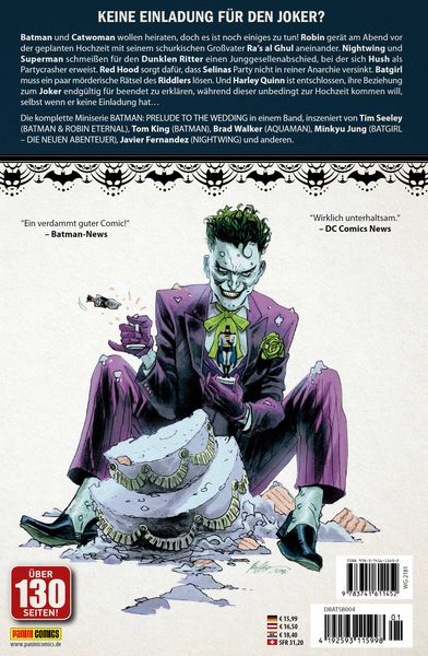 Produktbild: Batman: Die Vorgeschichte zur Hochzeit