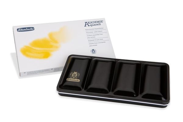 Produktbild: Schmincke Akademie Aquarell, Metallkasten, 24 x 1/1 N&auml;pfchen