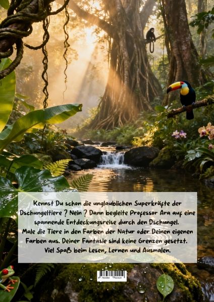 Produktbild: Das gro&szlig;e Ausmal- & Lernbuch: Tiere des Dschungels und ihre Superkr&auml;fte