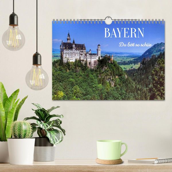 Produktbild: BAYERN, Du bist so sch&ouml;n (Wandkalender 2026 DIN A4 quer), CALVENDO Monatskalender