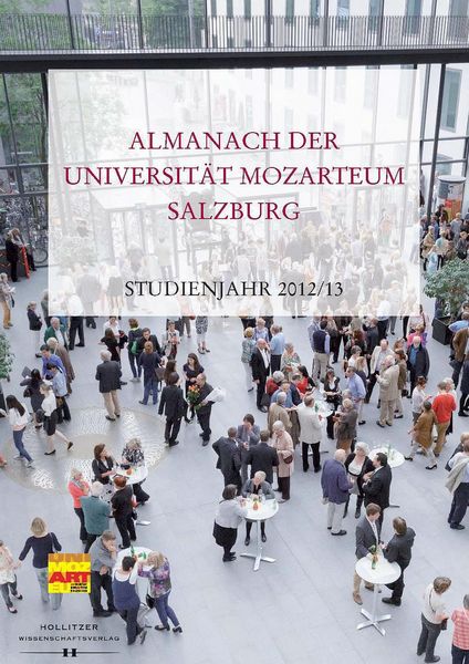 Produktbild: Almanach der Universit&auml;t Mozarteum Salzburg