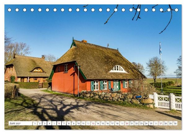 Produktbild: Mecklenburg-Vorpommern - Fischland-Dar&szlig;-Zingst (Tischkalender 2027 DIN A5 quer), CALVENDO Monatskalender