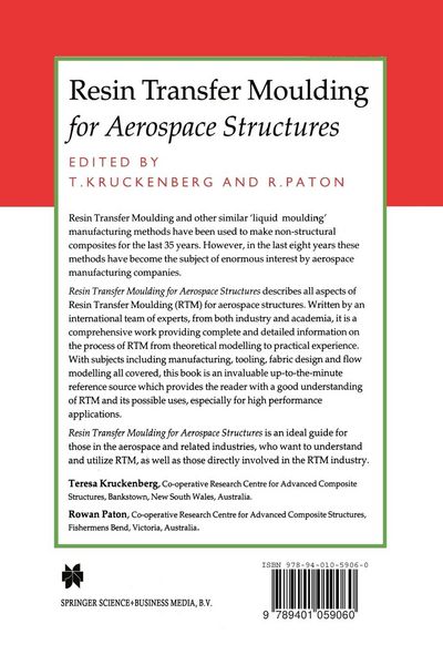 Produktbild: Resin Transfer Moulding for Aerospace Structures