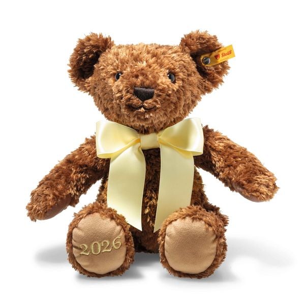 Produktbild: Steiff 114175 - Teddyb&auml;r Cosy Jahresb&auml;r 2026, 34 cm, Pl&uuml;sch
